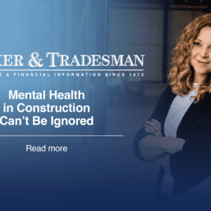 Whitney Mugford Featured in Banker and Tradesman: Mental Health in Construction Can’t Be Ignored